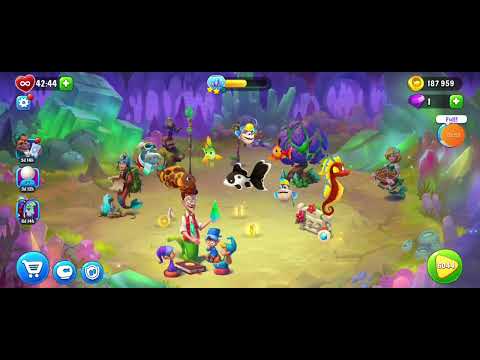 6045 Level #Unlocking New Level 6045  #fishdom #playrix #challenge, #Pretty Aqua Fishdom Gaming