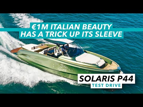Solaris Power 44 test drive | €1m Italian beauty has a trick up its sleeve | Motor Boat & Yachting