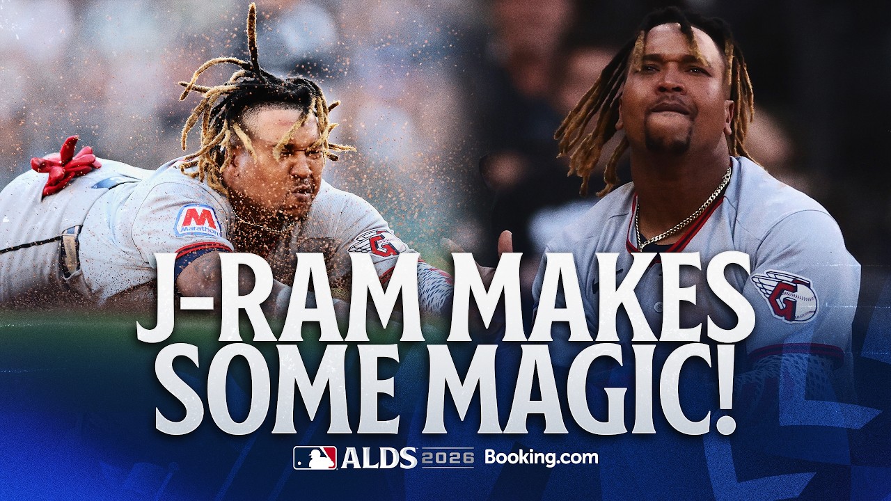 DON'T SLEEP ON J-RAM! 👀 José Ramírez's trip around the bases! | MLB Highlights