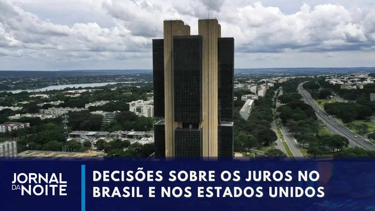 Superquarta terá decisões do BC e do Fed sobre juros | Jornal da Noite
