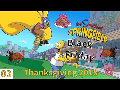 Die Simpsons - Springfield #03 Black Friday + Thanksgiving 2018 (Deutsch; Let's Play)