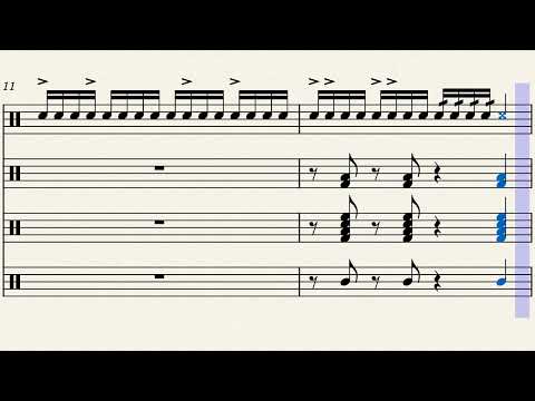 [REVISED] Gotta Move - FHS Drumline Cadence