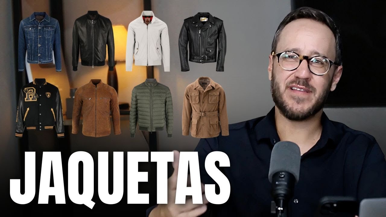 Men's JACKETS Guide: 8 STYLES for Fall/Winter