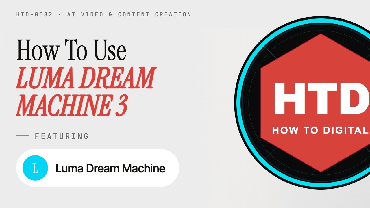 Luma Dream Machine 3 Complete Guide | No Equipment Needed video thumbnail