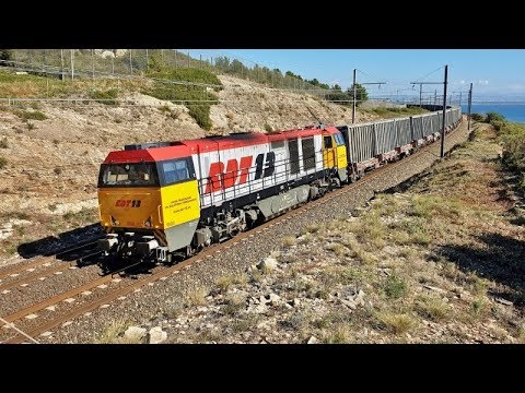 French Freight Trains Complation 3 - South-East Of France - Compilation 3 Trains de Fret Français