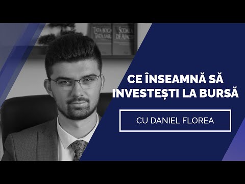 Ce inseamna sa investesti la bursa Daniel Florea Trainer Profit Point Educatie financiara incepatori