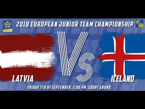 Latvia (Berga/Lencevica) vs Iceland (Eylands/Gustafsdottir) -D1M5- European Jnr. Team C’ships 2018