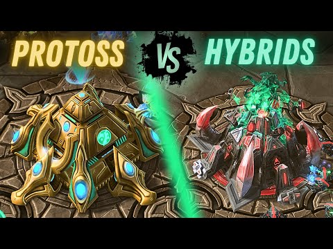 Hybrids FINALLY Come to StarCraft 2?! (Modded Cast + Bonus Game)