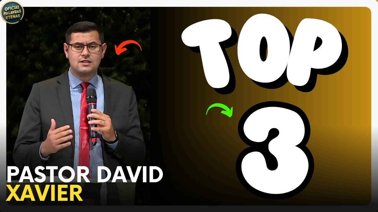 3️⃣ Testemunhos fortes ,do Pastor  DAVID XAVIER mais Pregação completa🔥