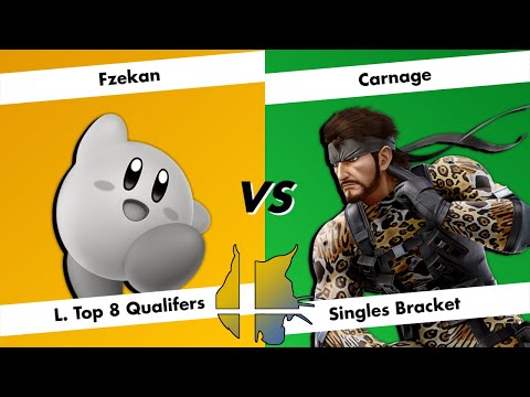 The Den: Fall 2022 Season Opener - L. Top 8 Qualifers - Fzekan (Kirby) vs Carnage (Snake)