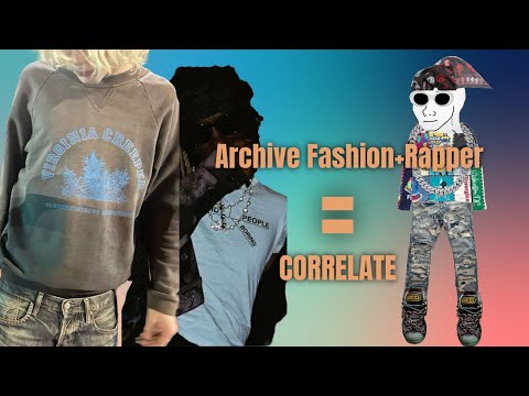 Archive Fashion and Underground Rappers