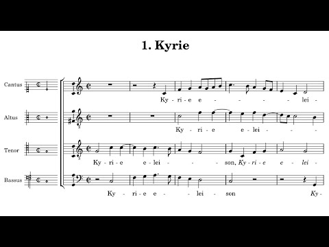 Missa O Quam Gloriosum (COMPLETE with SCORE) - Victoria