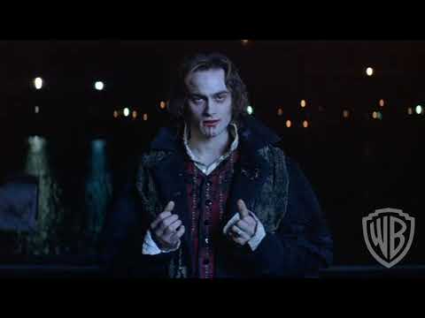 Trailer end slate — echo of the end-credits switch to Lestat’s album/film vocal paradox