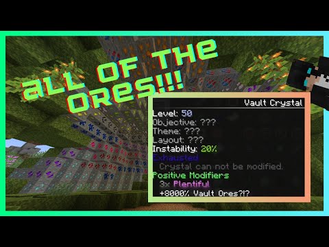 I RAN A X3 PLENTIFUL VAULT AND GOT OVER 500 ORES?!?!?  (Fixed Audio Version)