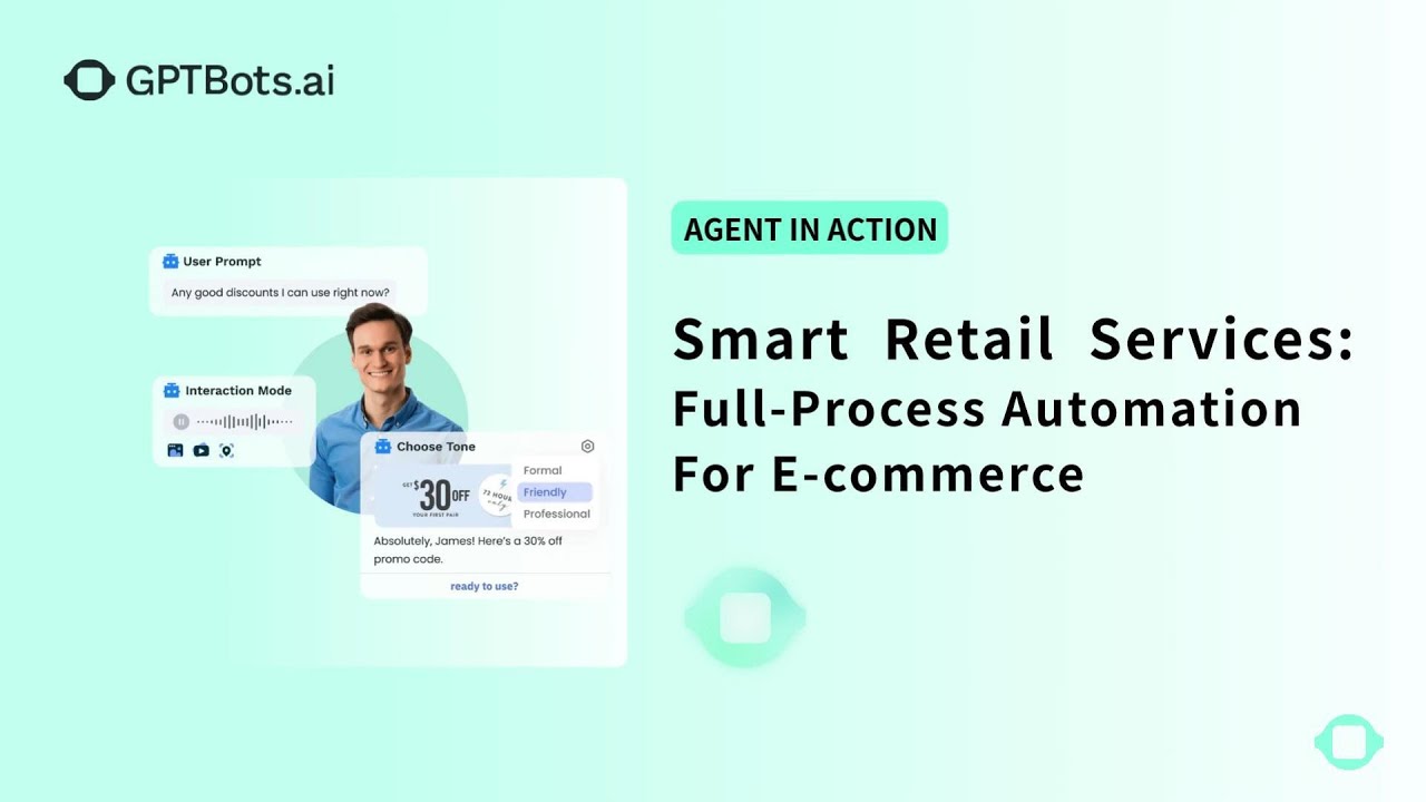 Smart Retail Services: Full-Process Automation For E-commerce