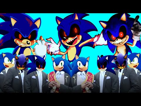 MEGA Sonic.EXE MEGAMIX - Coffin Dance meme (Remix)