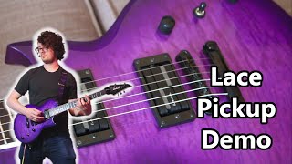 Video thumbnail for LACE Alumitone Deathbucker Pickup Demo by crashbangpow
