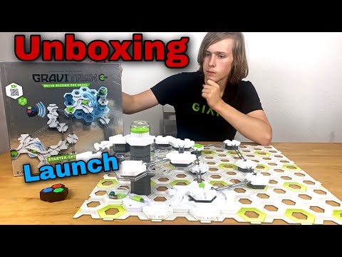 Gravitrax Power Starter Set Launch Unboxing + Beispielbahn!