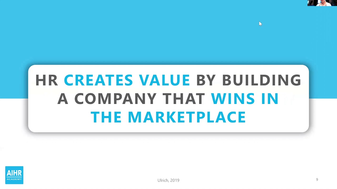 Creating Value Through HR Data & People Analytics | AIHR [WEBINAR]