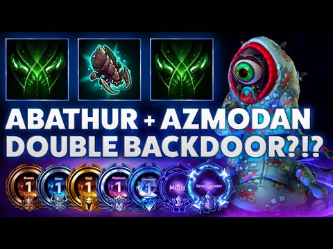Abathur Ultimate Evo - ABATHUR + AZMODAN DOUBLE BACKDOOR?!? - Bronze 2 Grandmaster S3 2022