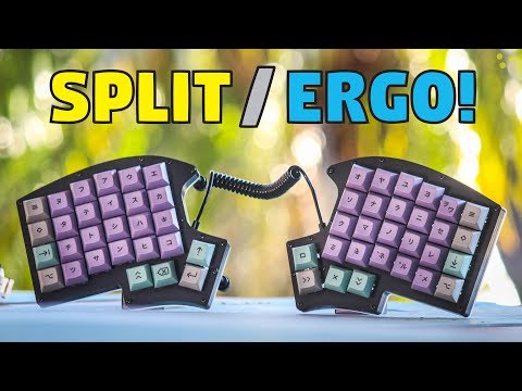 Iris Split Ergonomic Mechanical Keyboard Build