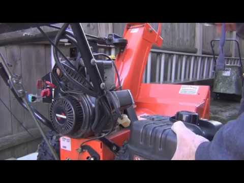 Ariens 824 Snow Blower Tecumseh HMSK80 Carburetor installation