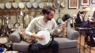 Wes Corbett plays his Hawthorn RB-7 style top tension maple banjo