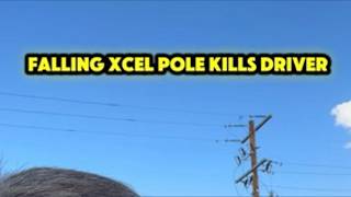 Falling Xcel Energy utility pole kills driver who was in wrong place at wrong time
