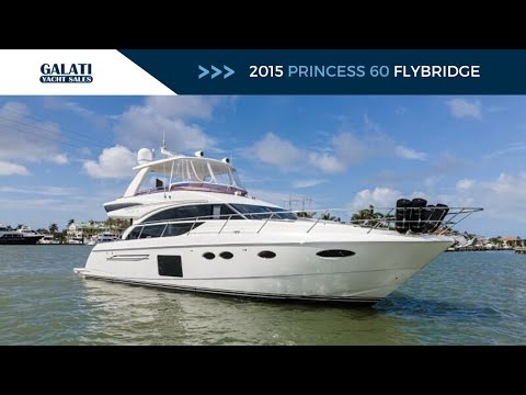 SOLD - 2015 Princess 60 Flybridge "PLANE 2 SEA"