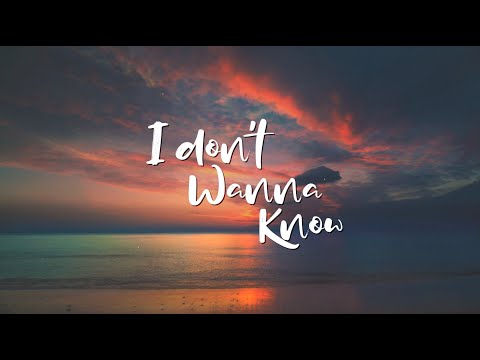 Junior Caldera & Ken Roll - I Don't Wanna Know (Official Lyric Video)