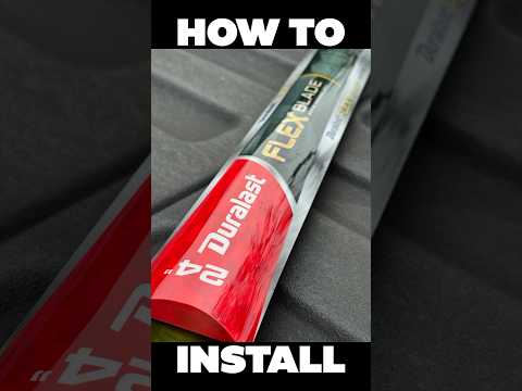 How to Change Remove Replace  Durlast Flex Blade Windshield Wipers - BMW 528i