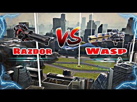 Razdor VS Wasp Comparison in |War Robots|