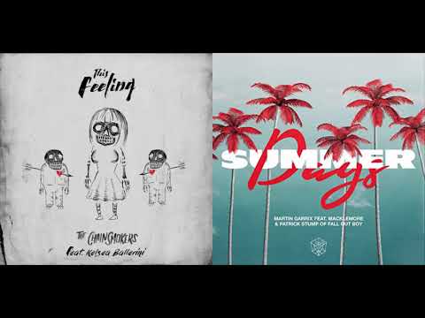 The Chainsmokers vs Martin Garrix, Patrick Stump, Macklemore - Summer Feeling (miCar David Mashup)