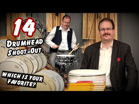 14 Drumhead Comparison! Which is your favorite? [Giveaway Ended]