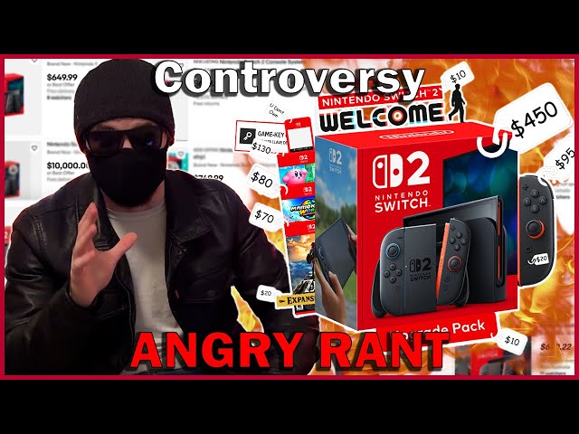 The Switch 2 will RUIN Gaming [Full Controversy Explained] (Angry Rant) SDDEFAULT Thumbnail