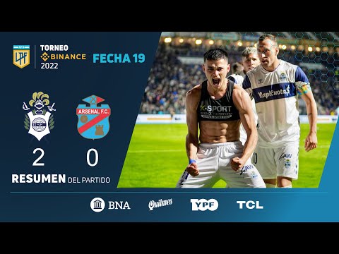 #TorneoBinance | Fecha 19 | resumen de Gimnasia - Arsenal