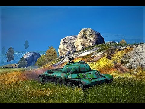 WORLD OF TANKS blitz WZ-111 model 1-4: 5500 damage , 5kill's (1vs3)