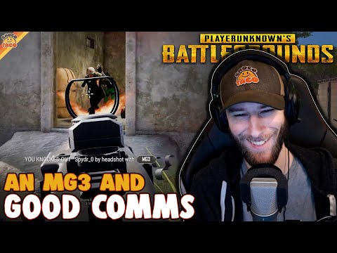 Can't Lose with Good(ish) Comms and an MG3 ft. Halifax, Quest, & VSNZ | chocoTaco PUBG Squads
