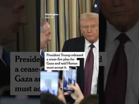 Trump Releases New Gaza Plan and Demands That Hamas Accept It
