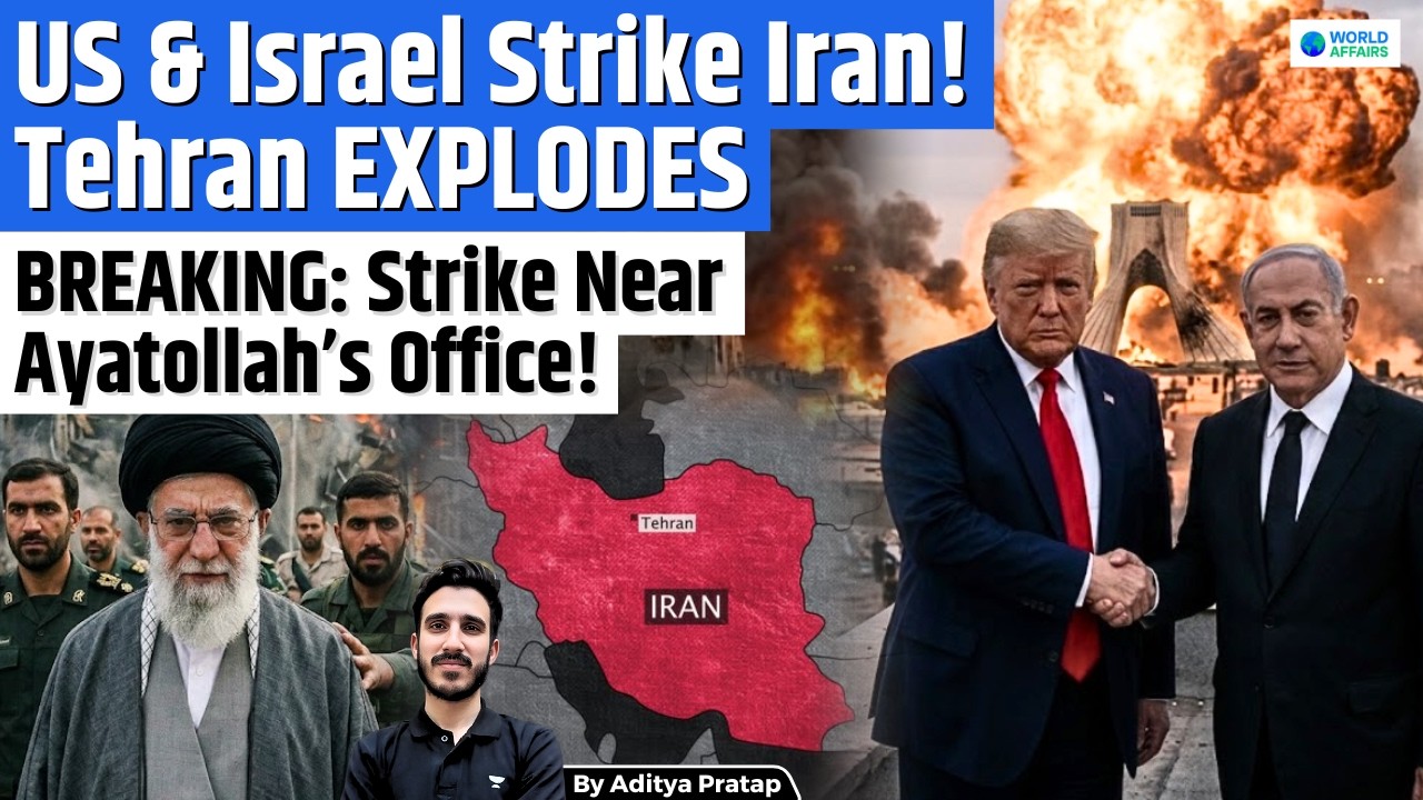 Operation Roar of the Lion: US & Israel Strike Iran – Explosions Rock Tehran | Iran Retaliates