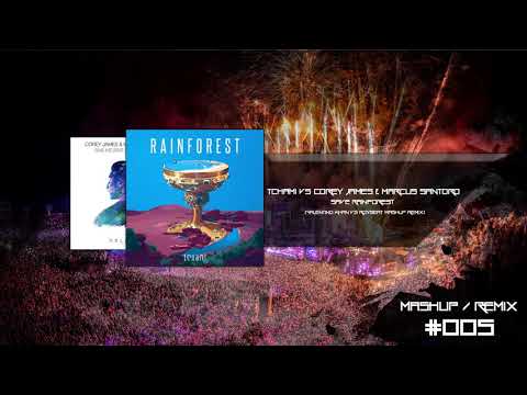 Tchami vs Corey James & Marcus Santoro  -  Save Rainforest (Valentino Khan vs RoyBeat Mashup Remix)