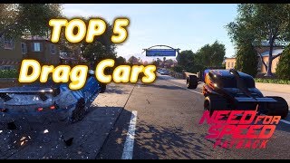 Need For Speed Payback Top 5 Drag Cars