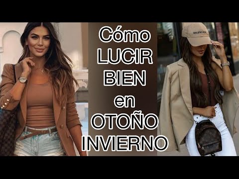 MODA OTOÑO INVIERNO 2021/22 MUJER / OUTFITS Y LOOKS DE TEMPORADA ROPA EN TENDENCIA! 2021