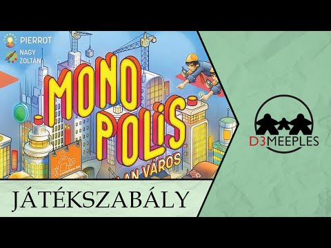JÁTÉKSZABÁLY: MONOPOLIS - d3meeples