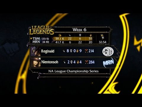 Recap: TSM vs. MRN - LCS 2013 NA Spring W6D1