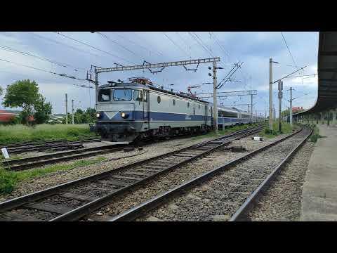 Tren IR1834 Timisoara Nord - Iasi pleaca din Suceava cu EA799 - 08.06.2021