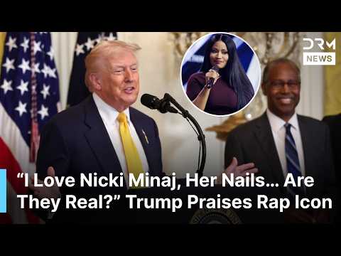 “I Love Nicki Minaj… So Beautiful” – Trump Praises Rap Icon at Black History Month Speech | AC1F