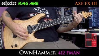 Video thumbnail for 'Planet PHAT' (Schecter KM6 MKII, OwnHammer 412 FMAN & Axe FX III) by Sonic Drive Studio
