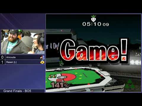 SG 19.9 SSBM - Arkouda (Falco) vs. Rasen [L] (Sheik) - Melee GF