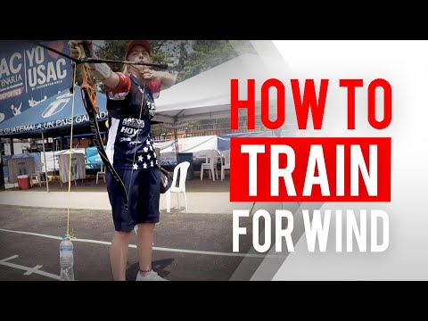How to practise for archery in the wind – the water bottle drill